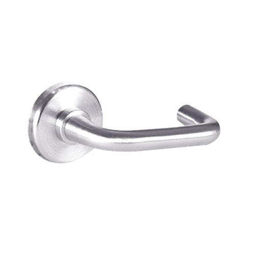 45HW7TWEU3R629RQE Best 40HW series Double Key Deadbolt Fail Secure Electromechanical Mortise Lever Lock with Solid Tube w/ Return Style in Bright Stainless Steel