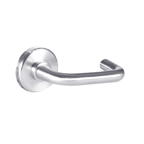45HW7TWEL3R62512V Best 40HW series Double Key Deadbolt Fail Safe Electromechanical Mortise Lever Lock with Solid Tube w/ Return Style in Bright Chrome