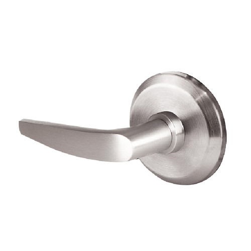 45HW7TWEL16S630RQE12V Best 40HW series Double Key Deadbolt Fail Safe Electromechanical Mortise Lever Lock with Curved w/ No Return Style in Satin Stainless Steel