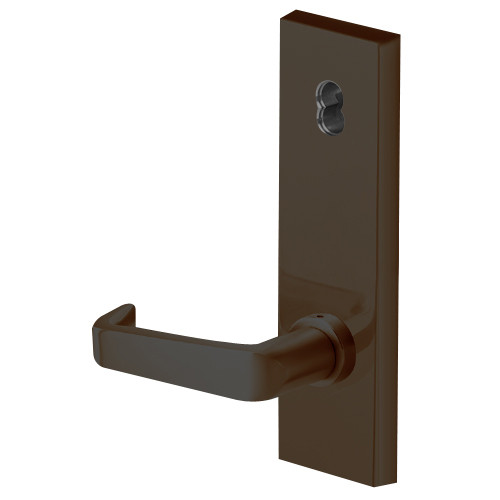 45HW7WEU15N61312V Best 40HW series Double Key Latch Fail Secure Electromechanical Mortise Lever Lock with Contour w/ Angle Return Style in Oil Rubbed Bronze
