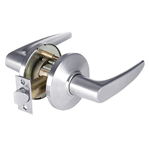 9K50N16DS3625LM Best 9K Series Passage Heavy Duty Cylindrical Lever Locks with Curved Without Return Lever Design in Bright Chrome