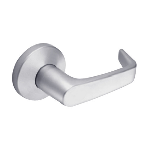 9K50Y15KS3626LM Best 9K Series Exit Heavy Duty Cylindrical Lever Locks with Contour Angle with Return Lever Design in Satin Chrome