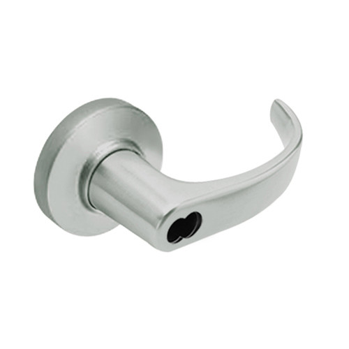 9K37H14CS3619LM Best 9K Series Hotel Cylindrical Lever Locks with Curved with Return Lever Design Accept 7 Pin Best Core in Satin Nickel