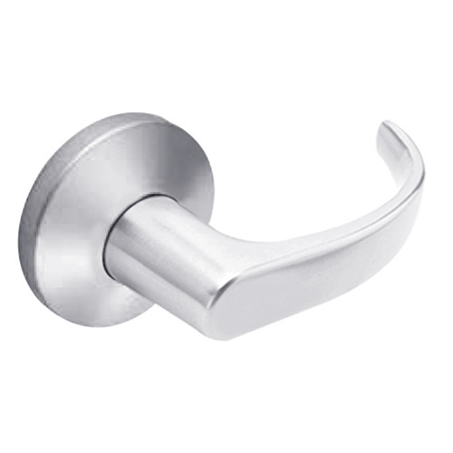 9KW57DEL14KS3625 Best 9KW Series Fail Safe Electromechanical Heavy Duty Cylindrical Lock with Curved w/ Return Style in Bright Chrome