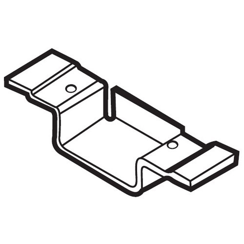 DCB-350 Don Jo Strike Reinforcement in Raw Steel Finish