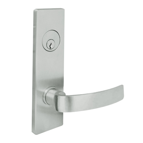 MSE-R-A-32-630 TownSteel Double Cylinder Intruder Latch Bolt Heavy Duty Low Escutcheon Mortise Lock with Artistic Lever in Satin Stainless Steel MSE-R-A-32-630 TownSteel Double Cylinder Intruder Latch Bolt Heavy Duty Low Escutcheon Mortise Lock with Artistic Lever in Satin Stainless Steel