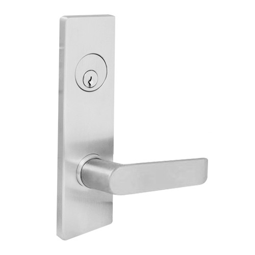 MSE-R-C-21-630 TownSteel Single Cylinder Dormitory with Deadbolt Heavy Duty Low Escutcheon Mortise Lock with Congress Lever in Satin Stainless Steel MSE-R-C-21-630 TownSteel Single Cylinder Dormitory with Deadbolt Heavy Duty Low Escutcheon Mortise Lock with Congress Lever in Satin Stainless Steel
