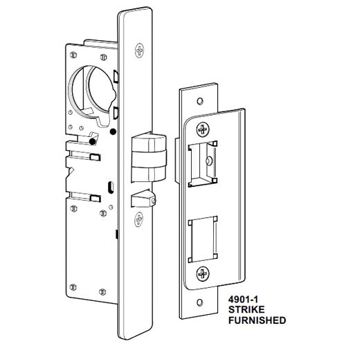 4532-15-202-628 Adams Rite Standard Deadlatch