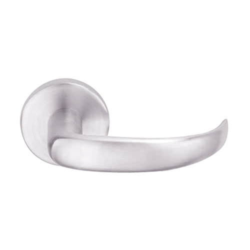 L9050B-17A-629 Schlage L Series Entrance Commercial Mortise Lock with 17 Cast Lever Design Prepped for SFIC in Bright Stainless Steel