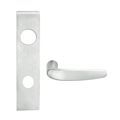 L9050B-07L-619 Schlage L Series Entrance Commercial Mortise Lock with 07 Cast Lever Design Prepped for SFIC in Satin Nickel
