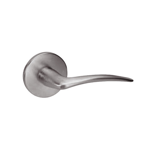 ARR8823FL-630-RH-ICLC Yale 8800FL Series Single Cylinder with Deadbolt Mortise Storeroom Lock with Indicator with Arcadia Lever - Right-Handed Lock Prepped LFIC in Satin Stainless Steel