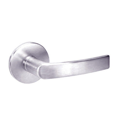 MOR8805FL-629-MELR-REX Yale 8800FL Series Single Cylinder Mortise Storeroom/Closet Locks - Request to Exit Switch with Monroe Lever in Bright Stainless Steel
