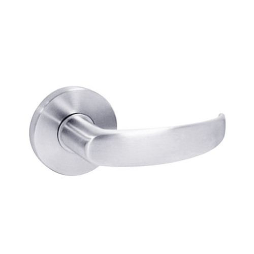 MA541L-QG-625 Falcon Mortise Locks MA Series Entry/Office with QG Lever Less Conventional Cylinder in Bright Chrome Finish