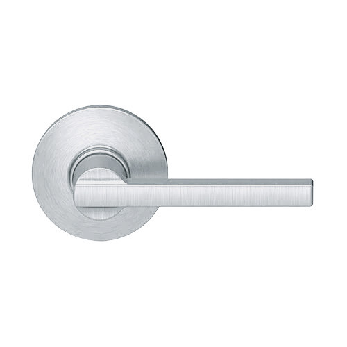 MA321-LTG-619 Falcon Mortise Locks MA Series Privacy with Latitude Lever in Satin Nickel Finish