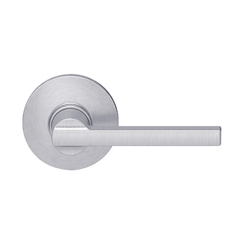 MA12-LTG-626 Falcon Mortise Locks MA Series Half Dummy with Latitude Lever in Satin Chrome Finish
