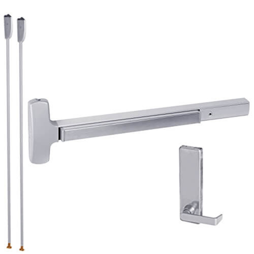 LD25-V-L-BE-DANE-US26-2-LHR Falcon Exit Device in Polished Chrome LD25-V-L-BE-DANE-US26-2-LHR Falcon Exit Device in Polished Chrome