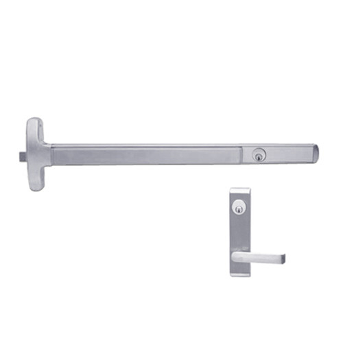 LD24-R-L-DANE-US26D-3-LHR Falcon Exit Device in Satin Chrome