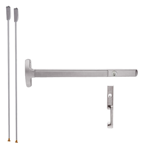 LD24-V-NL-US28-2-RHR Falcon Exit Device in Anodized Aluminum