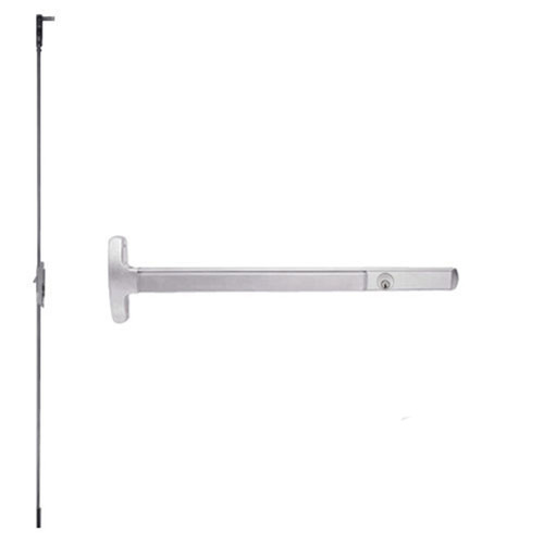 LD24-C-EO-US32-3 Falcon Exit Device in Polished Stainless Steel