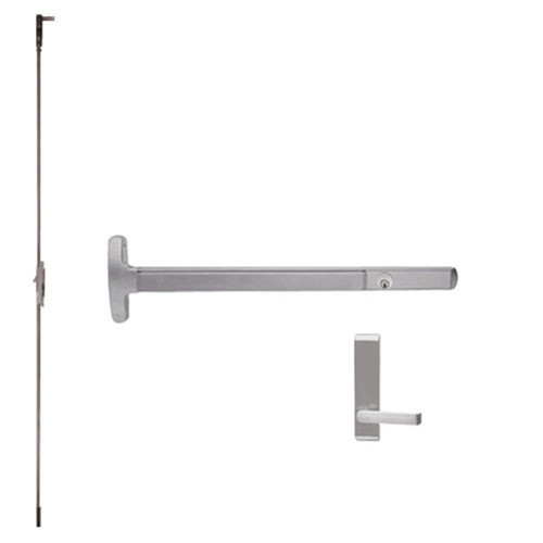 LD24-C-L-BE-DANE-US32D-2-RHR Falcon Exit Device in Satin Stainless Steel