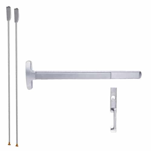 MELF-24-V-NL-US26-3-LHR Falcon Exit Device in Polished Chrome