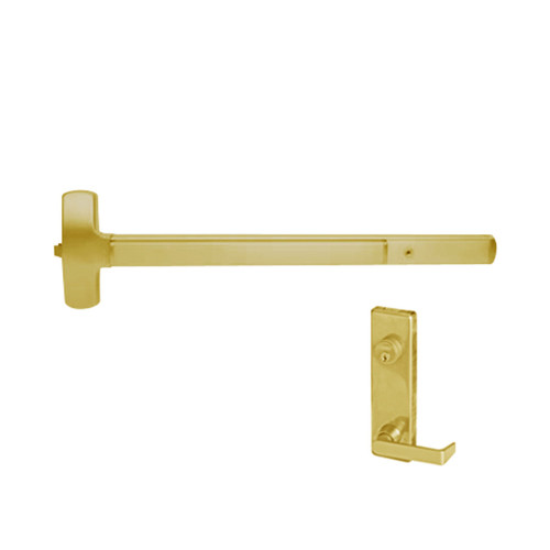 RXF25-R-L-NL-DANE-US3-4-LHR Falcon Exit Device in Polished Brass RXF25-R-L-NL-DANE-US3-4-LHR Falcon Exit Device in Polished Brass