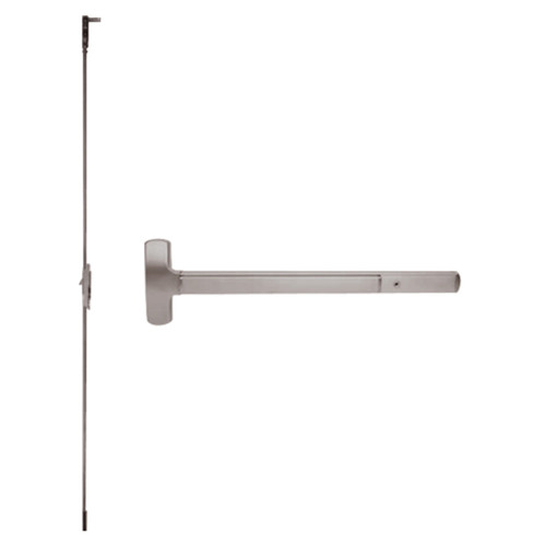 RXMEL25-C-EO-US28-4 Falcon 25 Series Request to Exit Exit Only Concealed Vertical Rod Devices in Anodized Aluminum