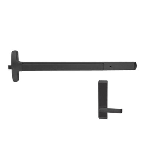 RXMEL24-R-L-BE-DANE-US19-3-RHR Falcon Exit Device in Flat Black Painted