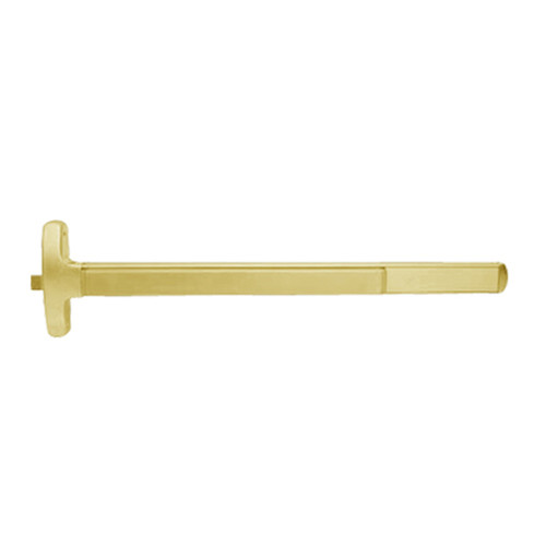 RXMELF-24-R-NL-OP-US3-3 Falcon Exit Device in Polished Brass