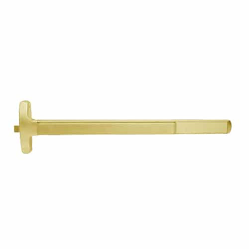 RXMELF-24-R-NL-OP-US3-4 Falcon Exit Device in Polished Brass