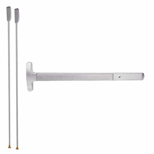 RXMEL24-V-NL-OP-US32-3 Falcon Exit Device in Polished Stainless Steel