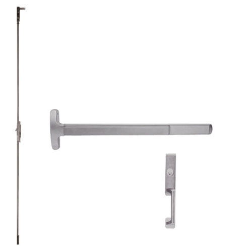 RXMELF-24-C-NL-US32D-3-RHR Falcon Exit Device in Satin Stainless Steel
