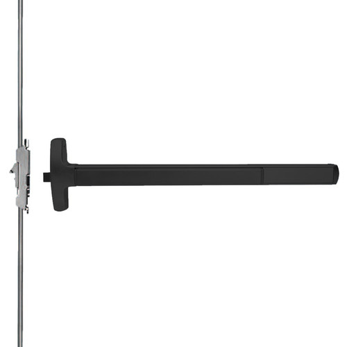 24CWDC-NL-US19-3-LHR Falcon Exit Device in Flat Black Painted