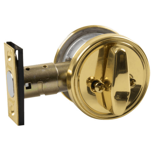 Arrow DBX62 Double Cylinder Deadbolt, Bright Brass, CS Keyway