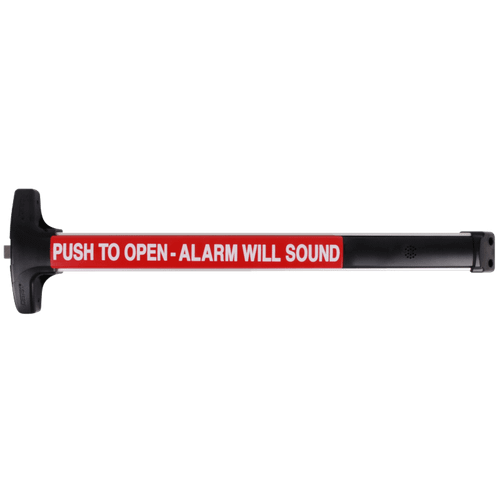 Detex V40 Hardwired Alarm Rim Exit Device 36" [V40 EA FC3 LD 628 99 36]
