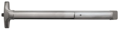 Detex V40 Surface Vertical Rod Fire Rated Cylinder Dogging 36" Black Anodized