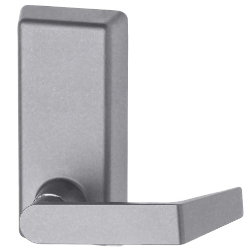 230L-BE-06 689 RHR - Von Duprin Grade 1 Passage 06 Lever Trim, 1-3/4" to 2-1/4" Door Thickness, For Use With 22 Series Exit Devices, Aluminum Painted Finish, Right-Hand Reverse