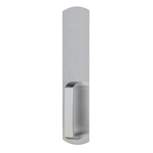 990DT 26D - Von Duprin Grade 1 Escutcheon Pull Trim, Dummy Function, Satin Chrome Finish, Non-Handed