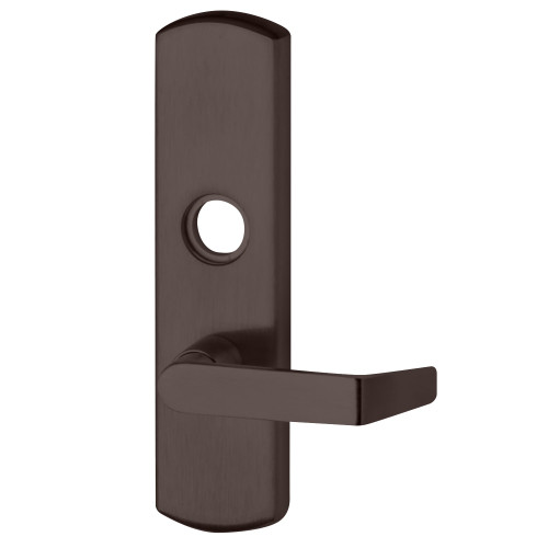 996L-DT-06 SP313 LHR - Von Duprin Grade 1 Lever Trim, Dummy Function, 06 Lever with Escutcheon, Dark Bronze Painted Finish, Left Hand Reverse