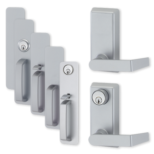 230L-BE-06 695 LHR - Von Duprin Grade 1 Passage 06 Lever Trim, 1-3/4" to 2-1/4" Door Thickness, For Use With 22 Series Exit Devices, Dark Bronze Painted Finish, Left-Hand Reverse