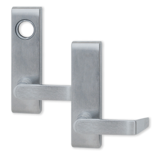 940L-BE-06 26D LHR - Von Duprin Grade 1 Passage 06 Lever Trim, For Use With 94/95 Series Exit Devices, Satin Chrome Finish, Left-Hand Reverse