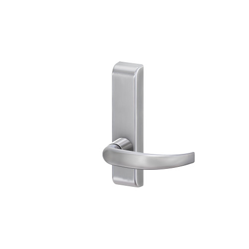 360L-BE-17 26D LHR - Von Duprin Grade 1 Passage 17 Lever Trim, For Use With 33/35A Series Exit Devices, Satin Chrome Finish, Left-Hand Reverse