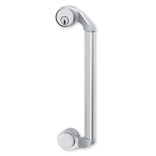 556NL 26D LHR - Von Duprin Grade 1 Pull Trim, Nightlatch Function, Satin Chrome Finish, Left Hand Reverse