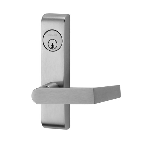 379L-12 SPBLK RHR - Von Duprin Grade 1 Lever Trim, Classroom Function, 12 Lever with Escutcheon, Black Painted Finish, Right Hand Reverse