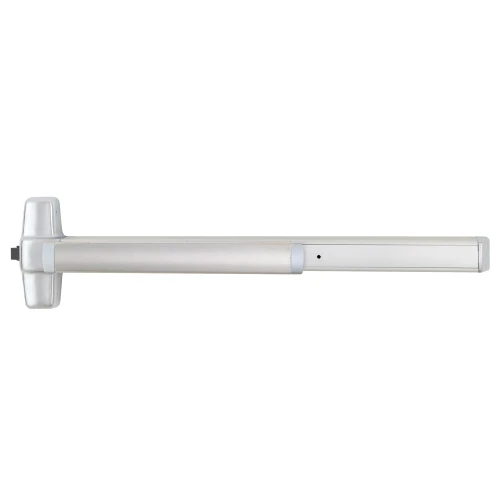 QEL98L-BE-03 4 32D RHR Von Duprin Quiet Electric Latch (QEL) 98 Series Lever SFIC Prep Rim Exit Device Satin Stainless Steel