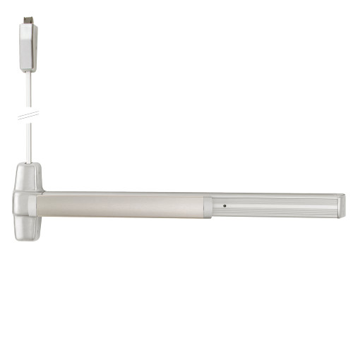 RX29927L-DT-17 3 26D LHR Von Duprin 99 Series Dummy Trim Surface Vertical Rod Exit Device in Satin Chrome