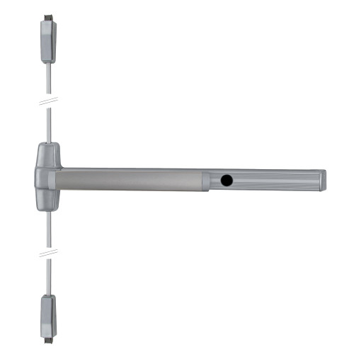 CD9927L-02 3 US28 RHR Von Duprin 99 Series Classroom Surface Vertical Rod Exit Device in Anodized Aluminum