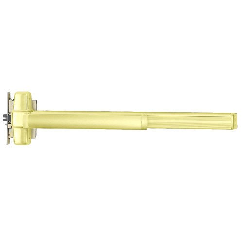 9975L-BE-06-F 3 US3 RHR Von Duprin 99 Series Passage Fire Rated Mortise Lock Exit Device in Bright Brass