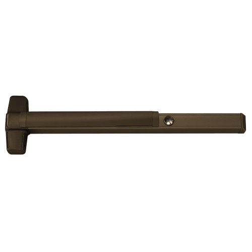 CD9847WDCL-KC-06 3 313 RHR Von Duprin 98 Series Key Capture Concealed Vertical Rod Exit Device in Duranodic Dark Bronze