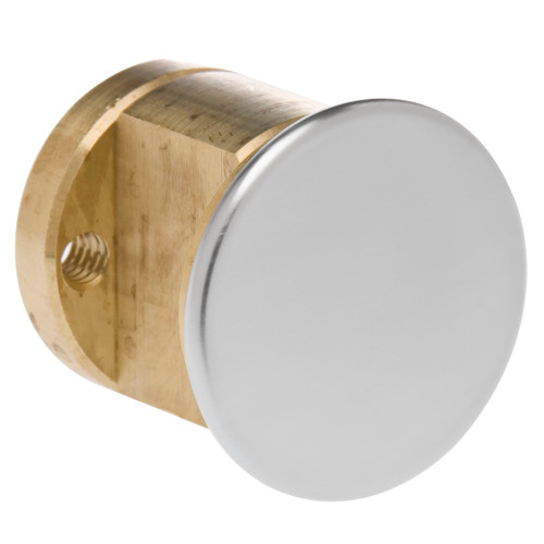 7010DC-26 Ilco 5-Pin Rim Cylinder in Bright Chrome - Kaba Ilco